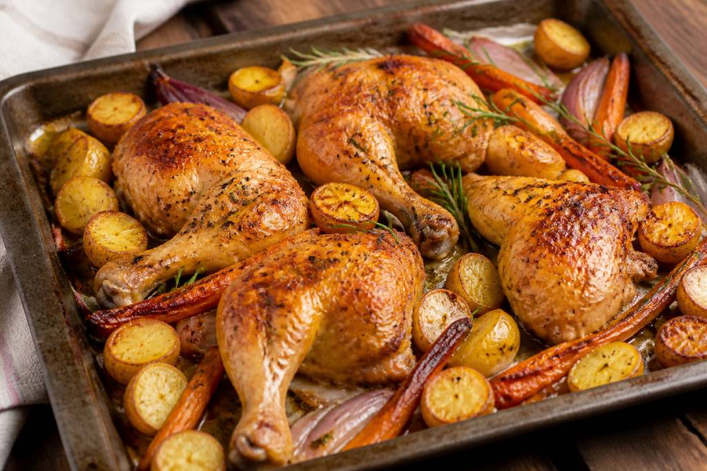 Accompagnement de cuisse de poulet au four : 15 idées gourmandes