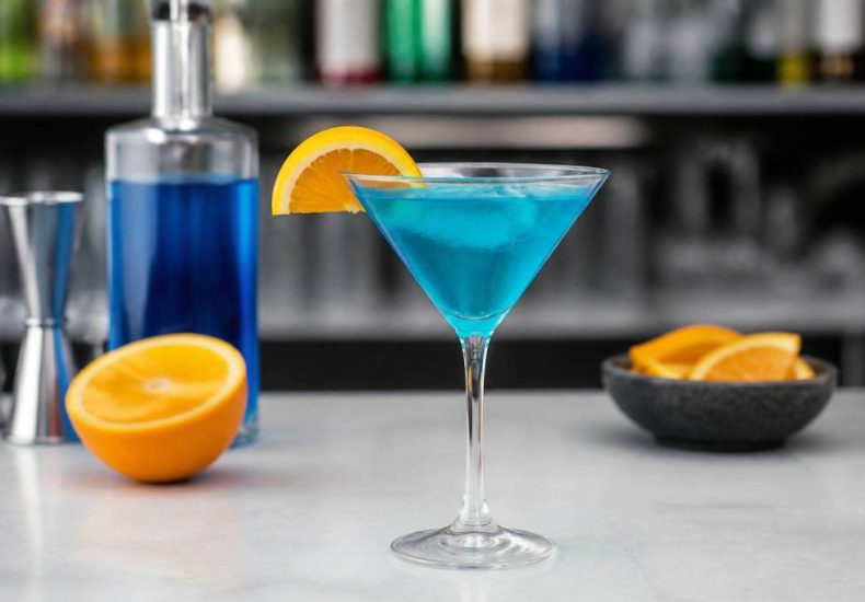 Curacao bleu : tout savoir sur la liqueur indispensable des cocktails colorés