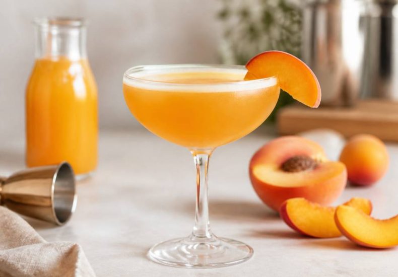 Crème de pêche : comment l’utiliser en cocktails et recettes