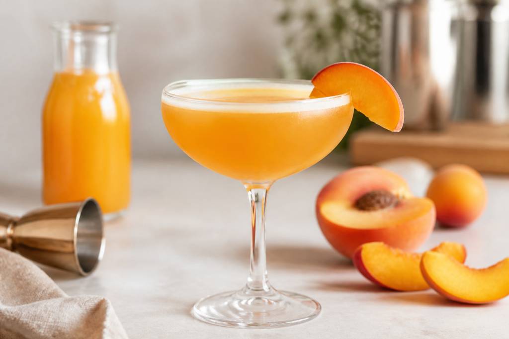 Crème de pêche : comment l’utiliser en cocktails et recettes