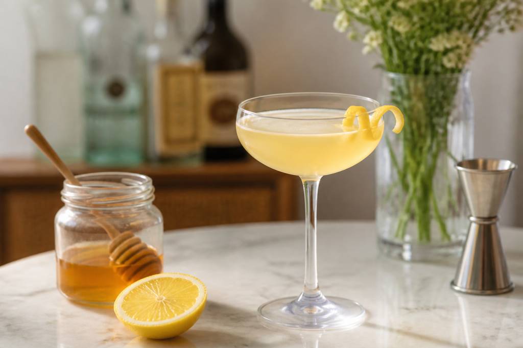 Bee's Knees : recette, histoire et secrets de ce cocktail au gin et au miel